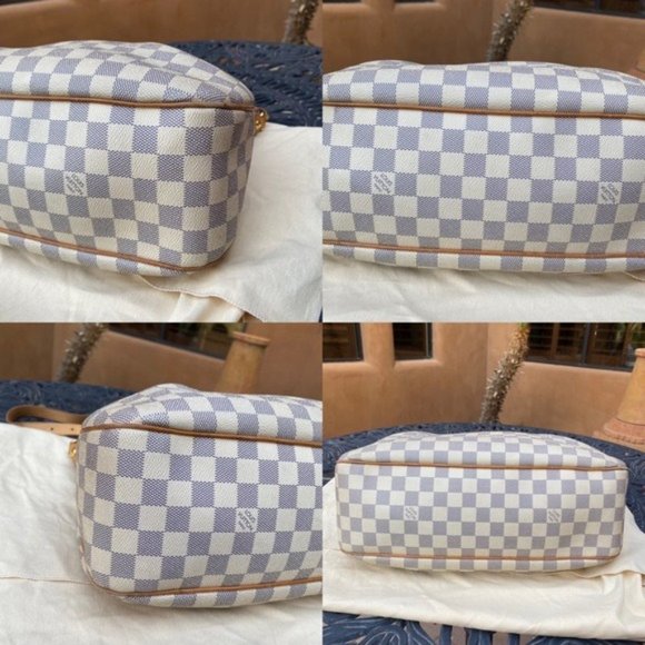 SOLD Louis Vuitton Damier Azur Siracusa MM Crossbody - Picture 12 of 15